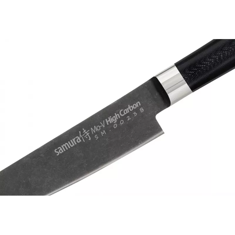 SAMURA Harakiri coltello multiuso 150 mm Stonewash AUS-8 Full Tang