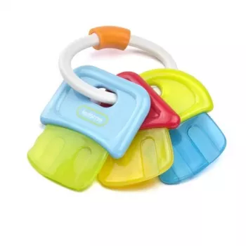 Kidsme portaciuccio ad acqua con texture multiple a forma di chiave, 3M+