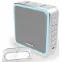 Honeywell DC915SGL set campanello senza fili, portata 200 m, 90 dB, 8 melodie, argento/grigio