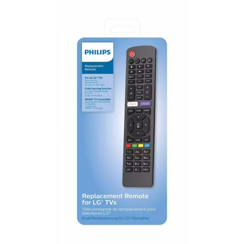 Philips SRP4030/10 telecomando universale - infrarosso 8 dispositivi, preprogrammato, nero