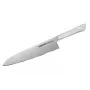 SAMURA Harakiri coltello da chef 240 mm manico in acrilico nero