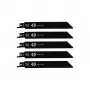 C.K Tools T0822 lame per seghetto alternativo 18 TPI, 150 mm, confezione da 5