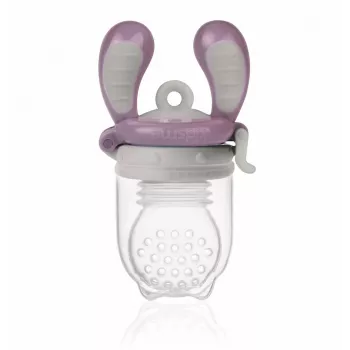 Kidsme Food Feeder Large dispositivo per alimenti solidi Plum 6+ mesi