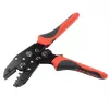 C.K Tools T3697A Pinza crimpatrice a cricchetto per capicorda non isolati 1-10 mm²