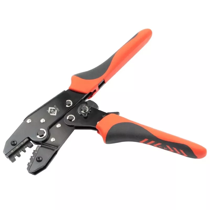 C.K Tools T3671A pinza crimpatrice per connettori solari MC3 e MC4 2,5-6 mm²