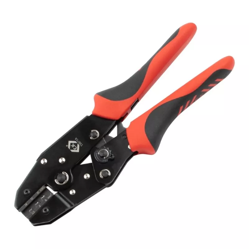 C.K Tools T3671A pinza crimpatrice per connettori solari MC3 e MC4 2,5-6 mm²
