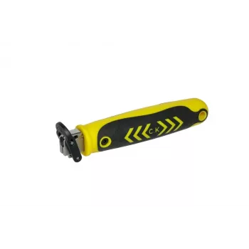 C.K Tools T0820-1 manico per lame da sega, 300 mm, manico ergonomico in materiale composito, nero/rosso