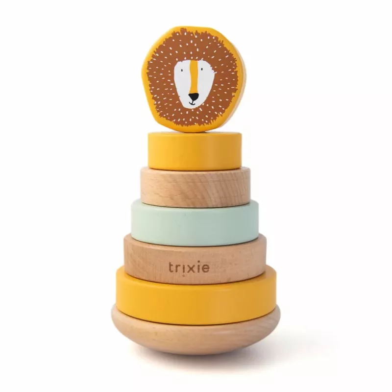 Piramide impilabile in legno Trixie, leone, dai 12 mesi