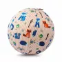 BUBA BLOON Bubabloon palloncino in lattice con rivestimento in tessuto, Animal Stripes rosa