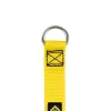 C.K Tools T8004 set cordino di sicurezza per utensili con anello a D 100/150/200 mm, confezione da 3
