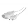 CUC Exertis Connect 573722 prolunga per interni, 1 presa AC, 1,8 m, bianco