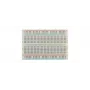 Velleman VTBB3 breadboard senza saldatura 400 punti di contatto bianco
