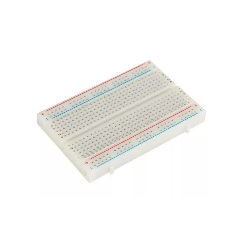 Velleman VTBB3 breadboard senza saldatura 400 punti di contatto bianco