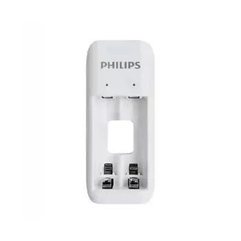 Philips SCB2070NB/00 caricabatterie con 2 batterie ricaricabili AA 700 mAh