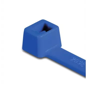 HellermannTyton T30R-PA66-BU fascetta per cavi blu, 150mm x 3,5mm, confezione da 100 111-03008