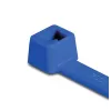 HellermannTyton T30R-PA66-BU fascetta per cavi blu, 150mm x 3,5mm, confezione da 100 111-03008