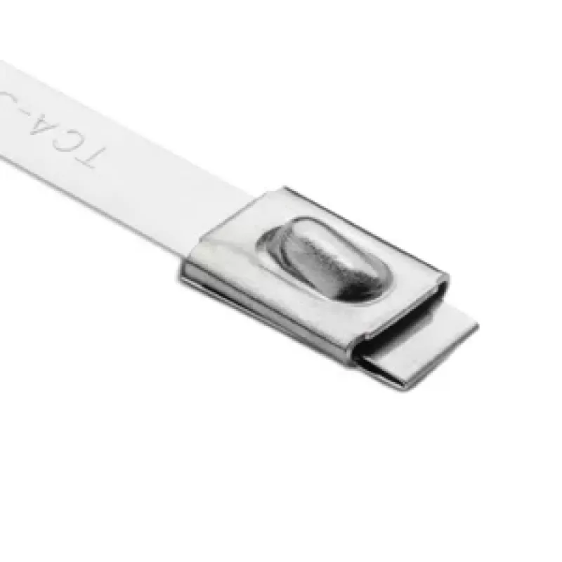 HellermannTyton MBT33H Fascette in acciaio inox, 360 mm x 7,9 mm, confezione da 50 (111-94339)