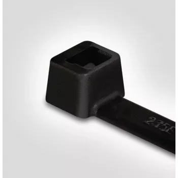 HellermannTyton T50L Fascette in poliammide nero 100 pezzi (111-05440)