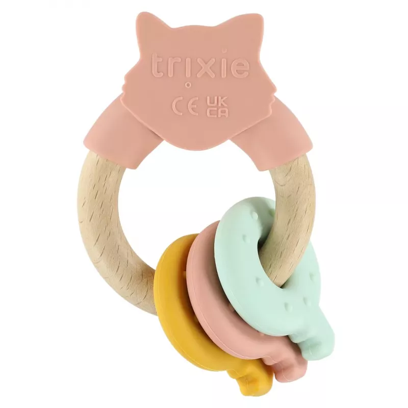 Giocattolo da mordere in legno e silicone Trixie, gatto, dai 0 mesi