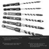 C.K Tools T3115 070 Punta per calcestruzzo 7 mm x 105 mm con attacco esagonale da 1/4