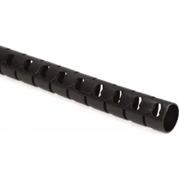 HellermannTyton HWPP25/2-BK Corrugato tagliato, 25 mm di diametro nominale, nero, 25 m di lunghezza
