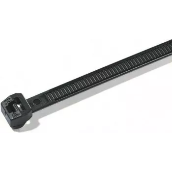 HellermannTyton T50MOS-HS-BK-C1 Fascette, 245 mm x 4,6 mm, nero, 100 pezzi