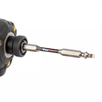 C.K Tools T4482 DEPZ2SL409D3 Set di 3 punte per cacciavite, PoziDriv PZ2, taglio SL4,0 mm e SL9,0 mm, 25 mm, esagono da 1/4
