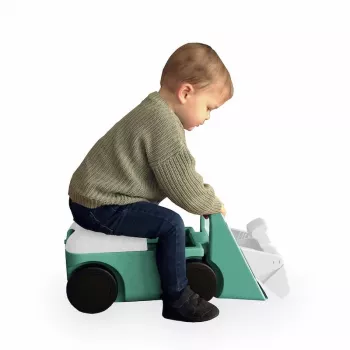 Chillafish Blockie quattro ruote, verde menta, da 1 a 3 anni