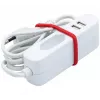 EXERTIS CONNECT prolunga elettrica con 2 porte USB, bianca, 1,5 m 808521