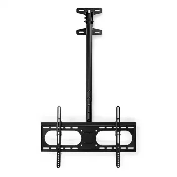 Nedis TVCM1350BK supporto TV da soffitto, 42-65 pollici, VESA fino a 600x400, nero