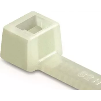 HellermannTyton T 120 R fascetta serracavi, naturale, 387 mm x 7,6 mm, confezione da 100