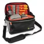 C.K Tools MA2641 valigetta per strumenti di test Plus, poliestere 600D, 300 x 220 x 100 mm, nera/blu