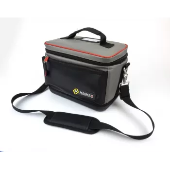 C.K Tools MA2641 valigetta per strumenti di test Plus, poliestere 600D, 300 x 220 x 100 mm, nera/blu