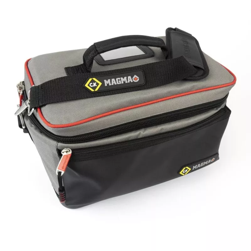 C.K Tools MA2641 valigetta per strumenti di test Plus, poliestere 600D, 300 x 220 x 100 mm, nera/blu