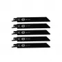 C.K Tools T0823 lame per seghetto alternativo 24 TPI, 150 mm, bimetallo, confezione da 5
