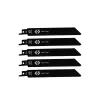 C.K Tools T0823 lame per seghetto alternativo 24 TPI, 150 mm, bimetallo, confezione da 5