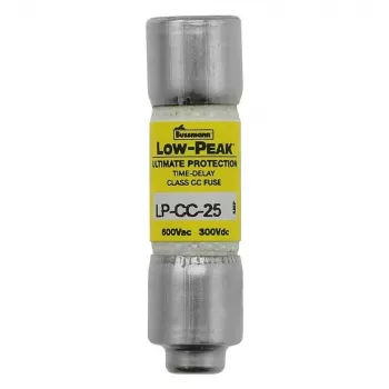 Eaton LP-CC-25 fusibile ritardato Class CC 25A 600V, confezione da 10