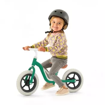 Chillafish Charlie 10 triciclo senza pedali, Forest Green, 1,5-4 anni