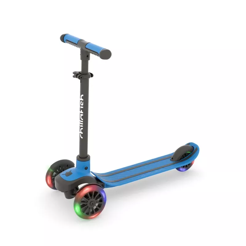 Chillafish Scotti monopattino 3 ruote con ruote luminose, Navy