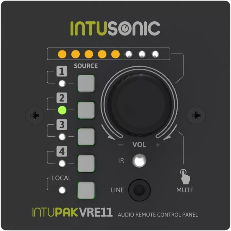 INTUSONIC VRE11 pannello telecomando per amplificatore VRA1100 12604179