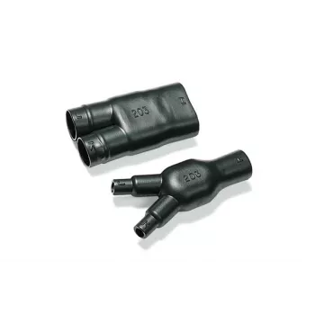 HellermannTyton 402-06180 guaina termorestringente, 2:1, 12,7mm, nero, 1,2m, poliolefina