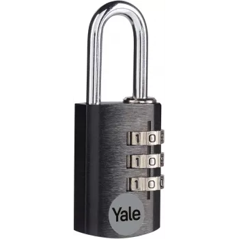 Yale YE3CB/20/121/1/BK 20 mm lucchetto a combinazione nero