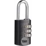 Yale YE3CB/20/121/1/BK 20 mm lucchetto a combinazione nero
