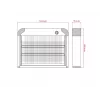 LUMIO lampada per zanzare 16W, 230V, 60m² (MKE004)