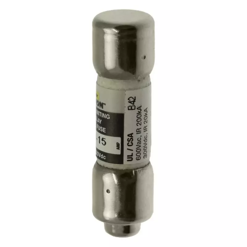 Eaton FNQ-R-15 fusibile ritardato 15A 600V AC/300V DC Class CC confezione da 10
