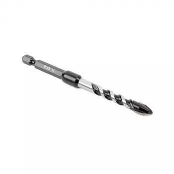C.K Tools T3115 080 punta trapano per calcestruzzo 8 mm x 105 mm, punta in metallo duro, gambo esagonale