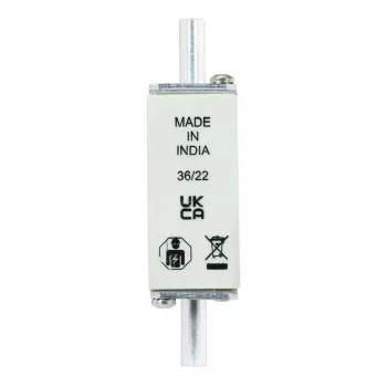 Eaton 32NHG000B fusibile NH con indicatore meccanico, 32 A, 500 V AC, misura 000, gG, confezione da 3