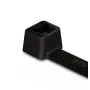 HellermannTyton T50R-PA66-BK-C1 fascette 200x4,6mm nere (confezione da 100) 111-05000