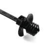 HellermannTyton 150-55610 fascetta a perline, nera, 100mm x 2,5mm, fascio max 20mm, PA66, riutilizzabile, 1 pz.