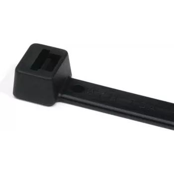 HellermannTyton T50R fascette in poliammide nere 200mm x 4,6mm, confezione da 100 111-04950